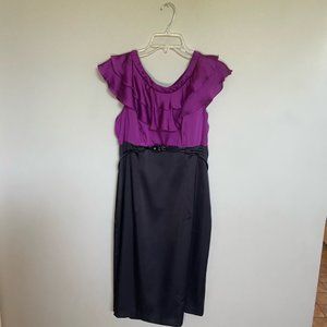 ALYX Black/ Purple Midi Dress 16